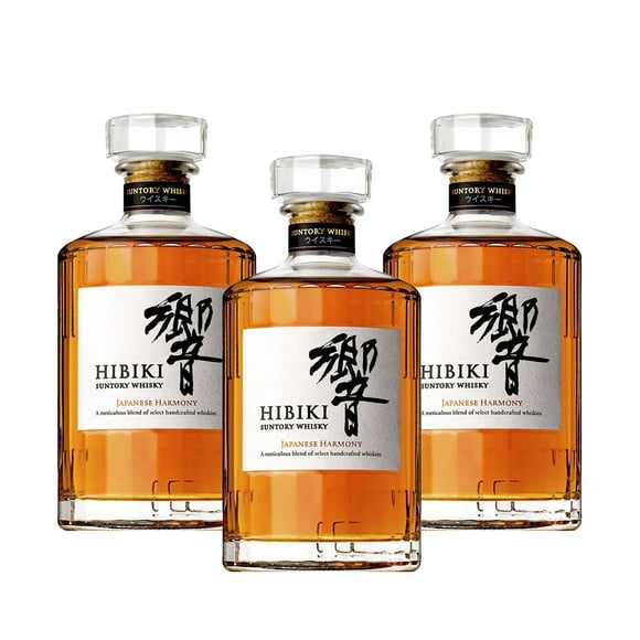 Pack De 3 Whisky Hibiki Japanese Harmony 750Ml