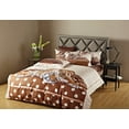 thumbnail image 2 of Dolce Mela DM485T Ensemble de Literie à Imprimé Animal 4 Pcs Housse de Couette et Draps, Très Grand Lit Simple, 2 of 3