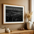 thumbnail image 5 of LA from Griffith Observatory 03 B&W - Los Angeles California Photography Unframed Wall Art Print 20 x 30 inches, 5 of 7