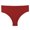 Wine Red, variant on dianhelloya Women Briefs Super Breathable Soft Solid Color Mid Waist G-string Sports Triangle Shape Anti-septic Underpants Inner Wear Clothes