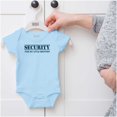 thumbnail image 5 of Security for My Little Brother Romper Boys or Girls Infant Baby Brisco Brands 24M, 5 of 6