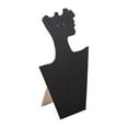 thumbnail image 1 of Expositor de terciopelo para collares, organizador de joyas, estante decorativo para negocios Negro, 1 of 8
