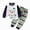 H234-White, variant on TOWED22 Toddler Baby Girl Boy Outfits 2 Piece Long Sleeve Soft Sweatshirt and Elastic Waist Joggers Pants Set Colorful Print Fall Winter Clothes Clothing(Light Green,4-5 Y)