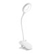 thumbnail image 3 of Lámpara de mesa Luz de lectura LED flexible de 6 W Luz de clip de protección ocular, carga y potencia de dirección, color blanco Methold HA005011-01B, 3 of 6