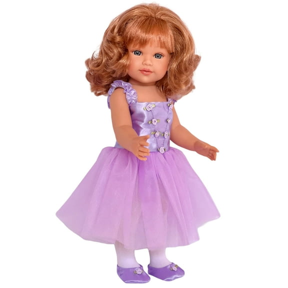 Purple Ballerina Outfit Fits 18 Inch Dolls