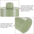 thumbnail image 4 of HARFINGTON Empty Glass Diffuser Bottle 140ml/4.7oz Refillable Fragrance Accessories Aromatherapy Jar Container for Replacement Reed Diffuser DIY Home Bathroom Green with Silver Tone Cap, 4 of 6