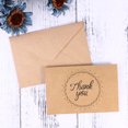 thumbnail image 3 of EeaseCA 10PCS Kraft THANK YOU Letters Thank You Folding Set with Kraft Envelopes - 10, 3 of 7