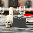thumbnail image 3 of OUNONA 50Pcs Black Blank Bat Shape Table Place Cards for Wedding Party Banquet Decor, 3 of 7