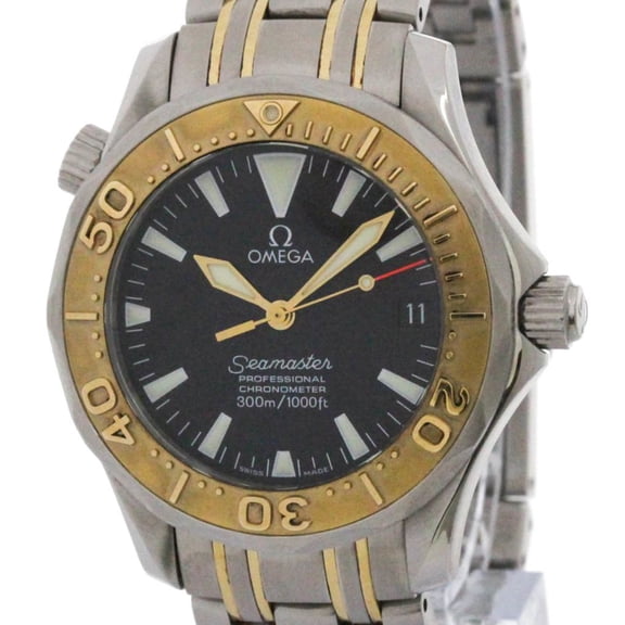 Pre-Owned OMEGA Seamaster Professional Mid Size Automatic Watch 2453.50 Polished