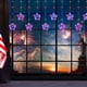 thumbnail image 4 of LED Illuminated Five-pointed Starses Ice Strip Lights String Americans Independence Day Atmospheres Decorative Outdoor Scene Layout Hanging Decorations, 4 of 9