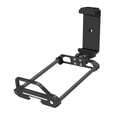 thumbnail image 3 of Marco protector de radio, soporte de aleación de aluminio con soporte para teléfono. Negro, 3 of 9