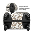 thumbnail image 6 of Uemuo Retro Bunny Printed Washable Luggage Cover - Fashion Suitcase Protector Fits 18-32 Inch Luggage -Small, 6 of 9