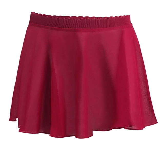 Short Skirt for Girls, Bow Knot Design with Loose Fit and Solid Color, Lightweight Polyester-Cotton Blend, Breathable for Summer Leisure and Dance Practice
