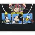 thumbnail image 4 of Disney Kingdom Hearts III Men's Sora Mickey Mouse Goofy Donald Duck Character Video Game T-Shirt, 4 of 4