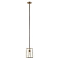 thumbnail image 3 of Henn&Hart 6" Brass Metal Pendant, 3 of 10
