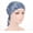 Blue, variant on Women Stretch Cotton Print Sleep Turban Hat Headwear Scarf Chemo Beanie Cap For Cancer Hair Loss