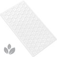 thumbnail image 1 of Alfombrilla de bañera Wrisin antideslizante, 100% goma, 40 x 70 cm, color blanco, 1 of 9
