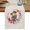 Beige Pink, variant on Mother's Day Table Runner, Love You Mom Watercolor Orange Flowers Washable Cotton Linen Table Runners 48 Inches Long, Dresser Scarf Runner for Nightstand/Coffee/End Tables 13''x48''