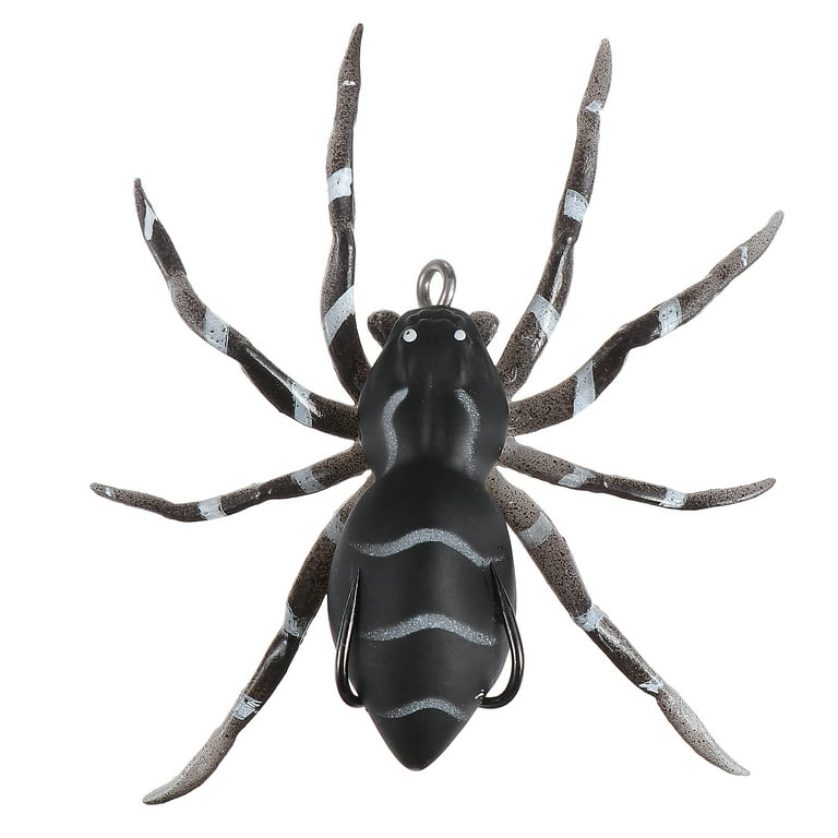 Spider Simulation Bait Plastic Fishing Lure Realistic Spider Swimming Lure