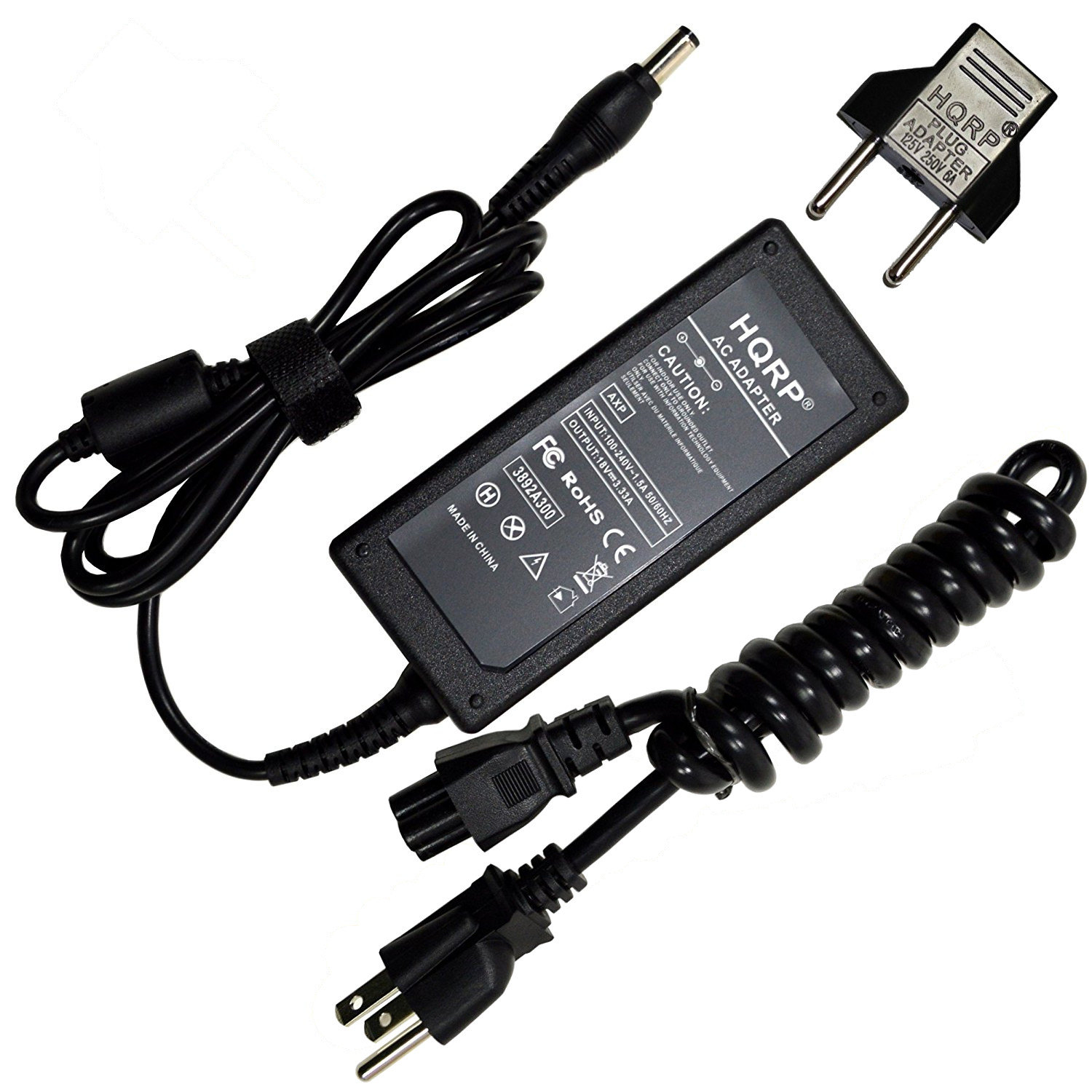 HQRP 18V AC Adapter for TDK DYS40180200W Life on Record A73 Boombox