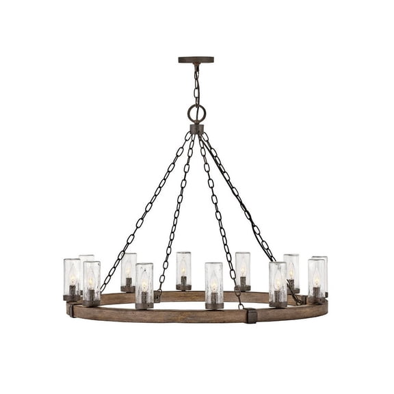 Hinkley Lighting - Outdoor - Sawyer - 12 Light Large Outdoor Hanging Lantern in