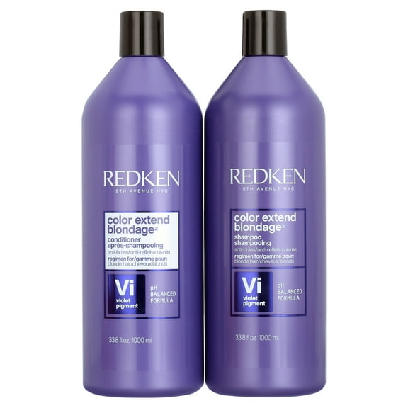 Redken Color Extend Blondage Shampoo & Conditioner, 33.8 oz COMBO PACK