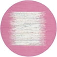 thumbnail image 4 of SAFAVIEH Montauk Tennyson Braided Border Cotton Area Rug, Ivory/Pink, 8' x 10', 4 of 10