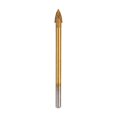 thumbnail image 4 of Peahefy Triangular Drill,5mm Carbide Glass Drill Bit Set Titanium Coated W/ 4 Cutting Edges Spear Head Tools, 4 of 4
