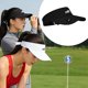 thumbnail image 5 of Gorra de golf ajustable, cómoda de llevar, transpirable, gorra de golf con cierre a presión. Negro, 5 of 8