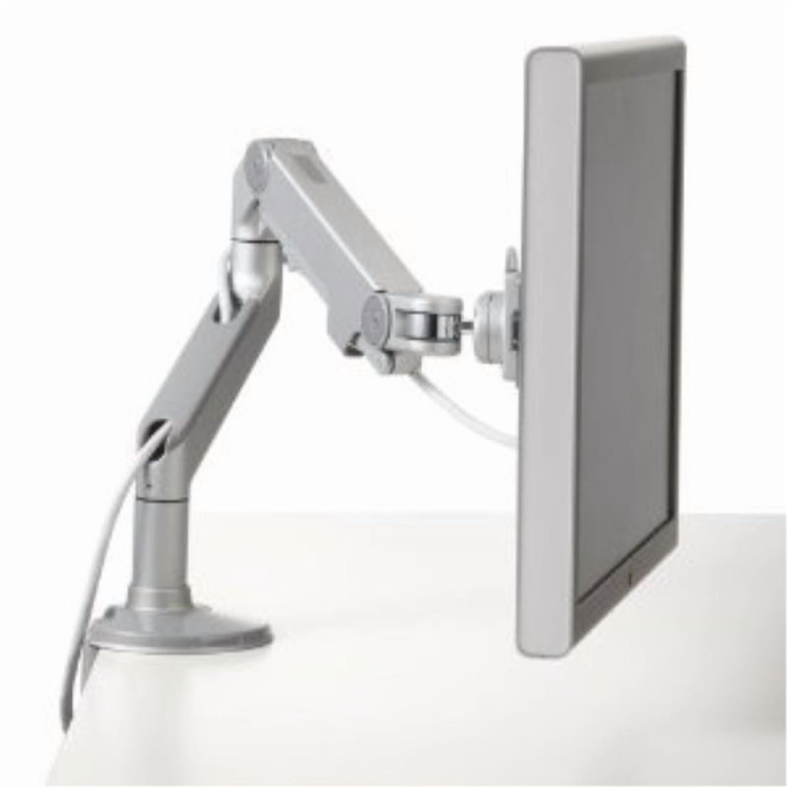 ERGOTRON LX シルバー Ergotron LX Dual Stacking Arm Tall Pole (Polished Aluminum