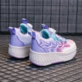 thumbnail image 5 of Kids Roller Shoes Sneakers with Wheels - Premium Sport Roller Skate Sneaker for Boys Girls Christmas Birthday Children Show Gift, 5 of 13