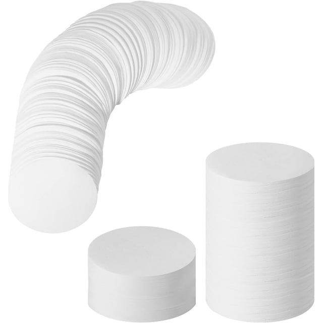 GFDYREE Replacement Paper Filter Packs 800 Count White Coffee Filter Paper Round Coffee Maker Filters Compatible with Aerobie Aeropress Coffee and Espresso Makers Disposable Coffee Tea Filte