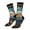 3 Black, variant on Picia Whimsical Sailboat Ocean Art Print Athletic Socks for Men & Women – Cushioned Moisture-Wicking Crew Socks for Sports, Running, and Training, Soft & Breathable Size 5-11