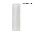 thumbnail image 1 of CNKOO Vacuum Sealer Bags Food Grade Materials BPA Free Food Saver Bag Rolls Self-Trimming Kitchen Cooking Supplies(20*400cm), 1 of 5