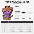 thumbnail image 5 of Pofeuu Hawaiian Beach Dolphin Print Sports Bra for Women Sexy Vest Yoga Running Gym Fitness Crop Bras Tops-Small, 5 of 8