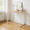 Oak, variant on Homy Casa Narrow Console Table for Entryway, Small Space Hallway Table, Black