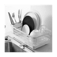 thumbnail image 2 of Kitchen Drain Rack Dish Rack Sink Drain Basket Rack Plate Dish Chopsticks Tableware Storage Rack Easy to Clean (Small), 2 of 7