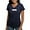 Navy, variant on - Vote Red Women's V Neck Dark T Shirt - Women's V-Neck Dark T-Shirt