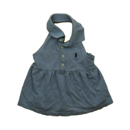 

Pre-owned: Ralph Lauren Girls Blue Tank Top size: 3T (Fair)