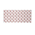 thumbnail image 2 of Dachshund Neck Gaiter, Bicolour Abstract Dogs, Unisex, Vermilion Charcoal Grey, by Ambesonne, 2 of 3