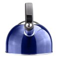 thumbnail image 3 of Sabal 2 Qts. Stainless Steel Stovetop Tea Kettle with Whistle in Blue, 3 of 5