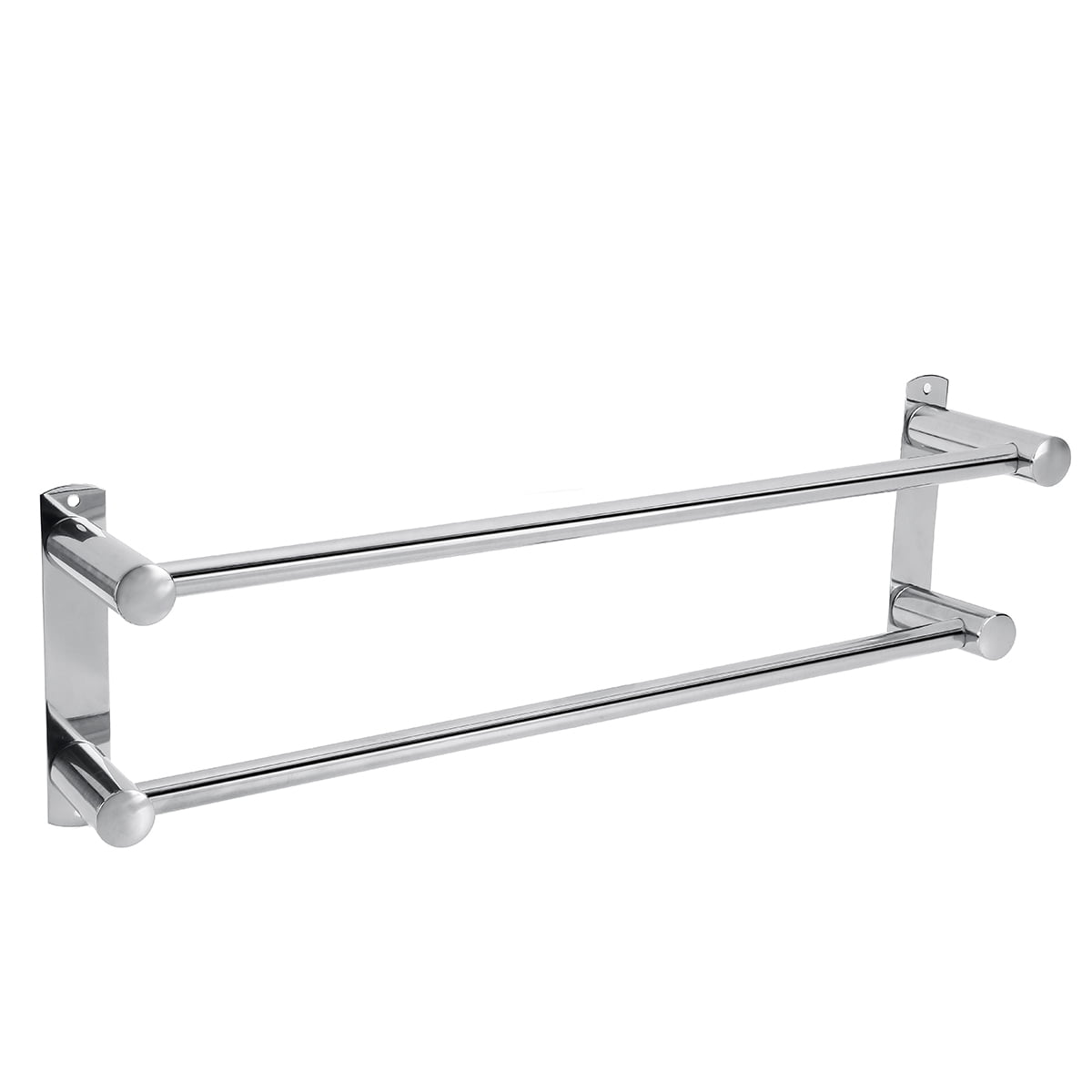 HONEIER Bathroom Towel Bar, 20 Inch Towel Racks for Bathroom Wall Mounted, Modern Heavy Duty Stainless Steel Bath Towel Holder, 2/3 Layer