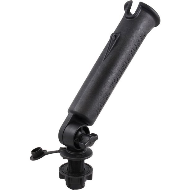 ToughTube Rod Holder with Round Flush Base