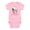 LIGHT PINK, variant on - Huggable Girl - Infant Baby One Piece Onesie