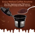 thumbnail image 3 of Coffee Filter，6Pcs Reusable Refillable K-Cup Coffee Filter Pod, 3 of 4