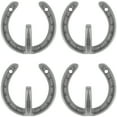 thumbnail image 1 of FELTECHELECTR 4 ganchos de pared con forma de herradura, estilo retro, para colgar ropa, para guardar ropa., 1 of 5