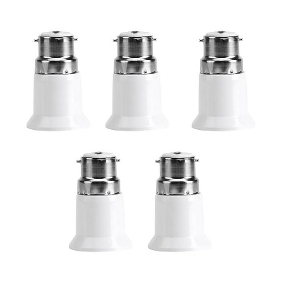 Bulb Adapter Converter Long Durability Lamp Holders Bulb Base Female Socket Base Bulb Socket B22 Male To E27 For Bulb
