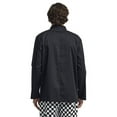 thumbnail image 2 of Artisan Collection by Reprime RP665 Ten Studded Front Chef Coat-Black-2XL, 2 of 3