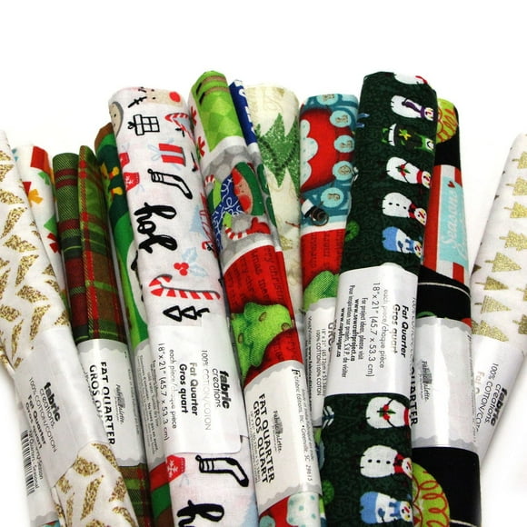 Fabric Creations Fat Quarter Seasonal Collection, 18" x 21"