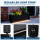 thumbnail image 2 of Garvee jardinera rectangular metálica de 120 x 40 x 40 cm con luz LED exterior y drenaje, ideal para patio, jardín o decoración moderna, 2 of 8